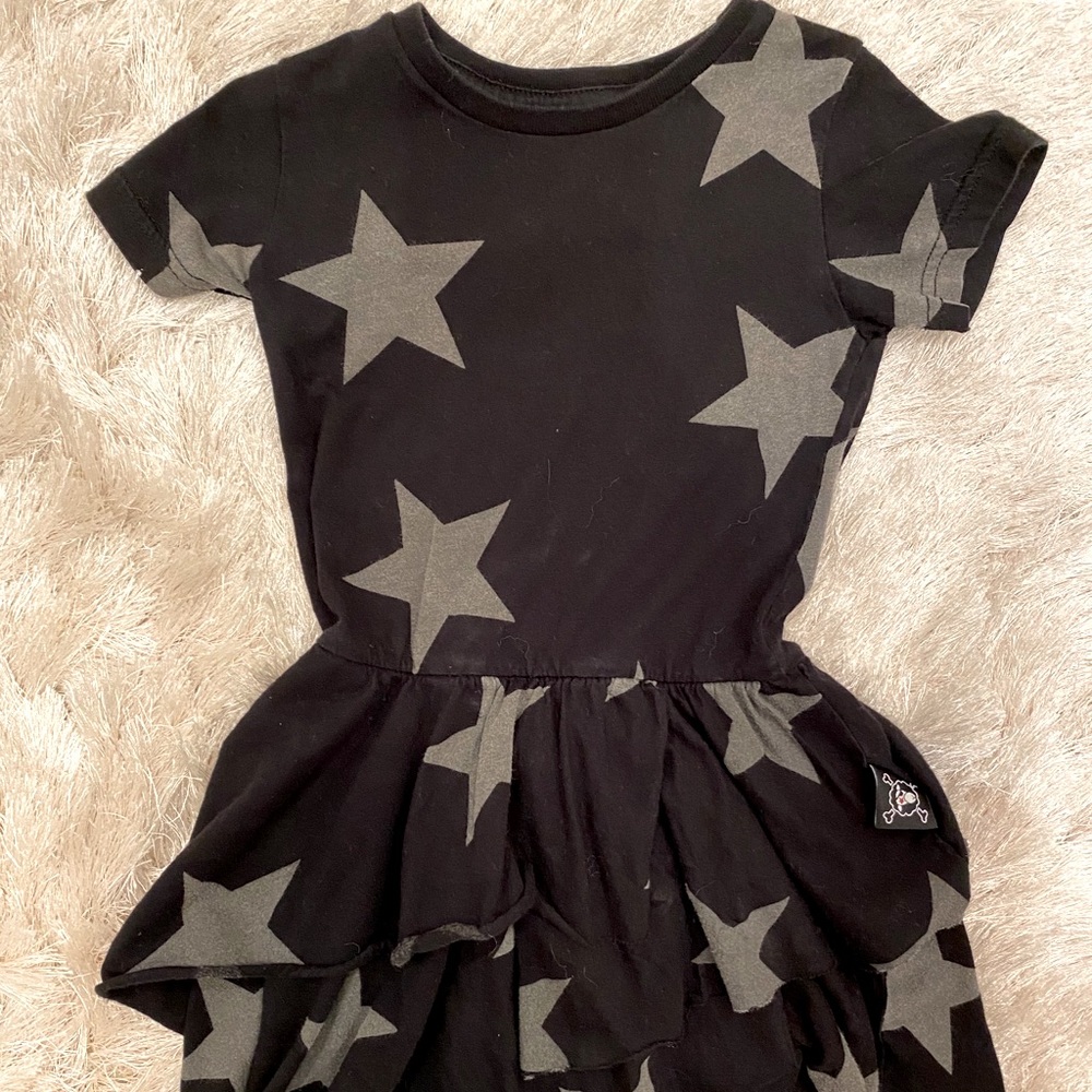 2-3T Short sleeve ruffle dress